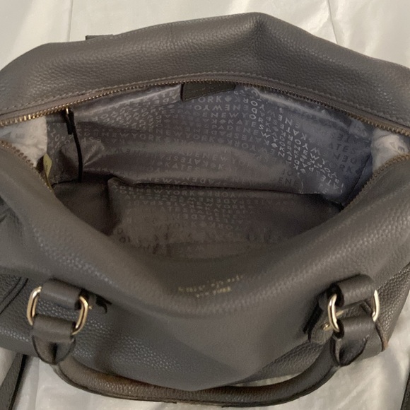 Gray Kate Spade purse - Picture 2 of 3